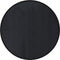 vidaXL - Vloerkleed - rond - 100 - cm - bamboe - zwart