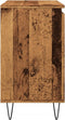 vidaXL - Badkamerkast - 58x33x60 - cm - bewerkt - hout - oud - houtkleurig