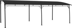 vidaXL - Zonneluifel - 6x3x2,55 - m - antracietkleurig