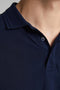JACK&JONES PREMIUM JPRBLALOGO SPRING SS POLO NOOS - Polo - Katoen met stretch - Donkerblauw - Maat L