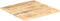 vidaXL - Tafelblad - 25-27 - mm - 60x60 - cm - massief - mangohout
