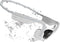 Shokz OpenMove - Sporthoofdtelefoon - Bone Conduction - IP55 Spatwaterdicht - Wit