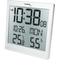 WS 8015 white - radio wall clock
