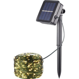 WS-SL05 200L Lichtketting op zonne-energie LED 0.6 W Warmwit Groen