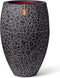 Capi Europe - Vaas elegant deluxe Clay NL - 51x72 - Antraciet - Opening Ø31 - Bloempot voor binnen en buiten - Levenslang garantie - Breukbestendig - 100% Recyclebaar - CO2 Neutraal geproduceerd - KATC1138