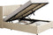 Savona Gestoffeerd Bed - 200 x 120 cm - Bedlade - Beige