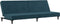 vidaXL - Slaapbank - 2-zits - fluweel - blauw