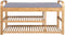 Leitmotiv Arch - Bank - Bamboe met opbergruimte - Bruin - 100x33x50 cm