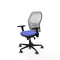 Piqueras y Crespo 3D036G0 - Bureaustoel - Verstelbare hoogte met armleuning - Licht Blauw