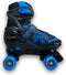 Roces - Quaddy 3.0 - Rolschaatsen - Kinderen - Zwart - Blauw - 38-41