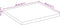 vidaXL - Tafelblad - met - natuurlijke - rand - 40x40x2,5 - cm - massief - mangohout