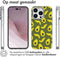 iMoshion Hoesje Geschikt voor iPhone 14 Pro Hoesje Siliconen - iMoshion Design hoesje - Meerkleurig / Avocados