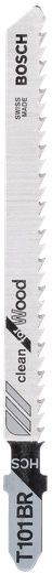 Bosch T101BR - Decoupeerzaagblad HCS - Tandenverdeling 2,5 mm - 100 mm lengte