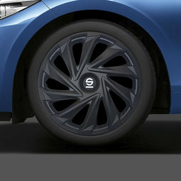 Hubkap Sparco Varese Zwart 15" 4 Stuks