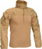 Defcon 5 Outdoortrui Combat heren polykatoen lichtbruin maat S