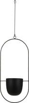 Mica Decorations Dexter Hangpot - L24 x B14 x H83 cm - Zwart