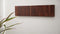 Urban State Piano - Wandkapstok - 8 haken - Donker hout - Walnoot finish