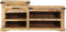 vidaXL - Schoenenbank - 110x35x50 - cm - Massief - Ruw - Mango - Hout