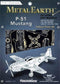 Metal Earth Modelbouw 3D Mustang P51 - Metaal