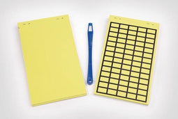 HellermannTyton 598-92527 - Kabeletiket Helasign - 38 x 11 mm - Geel (2 stuks)