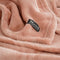 Mica Decorations Famke Fleece Plaid - L180 x B130 cm - Perzik