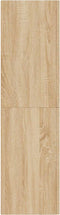 vidaXL - Tv-meubels - 2 - st - 30,5x30x110 - cm - bewerkt - hout - sonoma - eikenkleurig