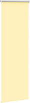 vidaXL - Rolgordijn - 40x130 - cm - stof - verduisterend - geel - Stofbreedte - 35,7cm