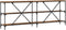 vidaXL - Console - Tafel - Oud - Hout - 200x30x75 - cm - Engineered - Hout - en - Staal