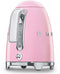 Smeg KLF03PKEU - Waterkoker - 1,7L 2400W - Roze