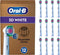 Oral-B 3D White Pro - Opzetborstels met CleanMaximiser Technologie - 12 stuks - Brievenbusverpakking
