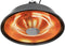 Eurom Partytent Heater 1500 - Hangend - Spatwaterdicht IP24 - Sail Grey
