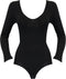 MAGIC Bodyfashion Longsleeve Bodysuit - Eco-vriendelijk Tanboocel™ Bamboe - Zwart - Maat S