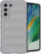 imoshion Hoesje - Geschikt voor Samsung Galaxy S21 FE - EasyGrip Backcover - Grijs