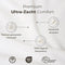 Sjumo Splittopper Hoeslaken - Silky Smooth - 200 x 210/220 cm - Fresh White