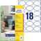 Avery Zweckform - Productetiketten - Afneembaar - Wit 63,5 x 42,3 mm (450 etiketten)