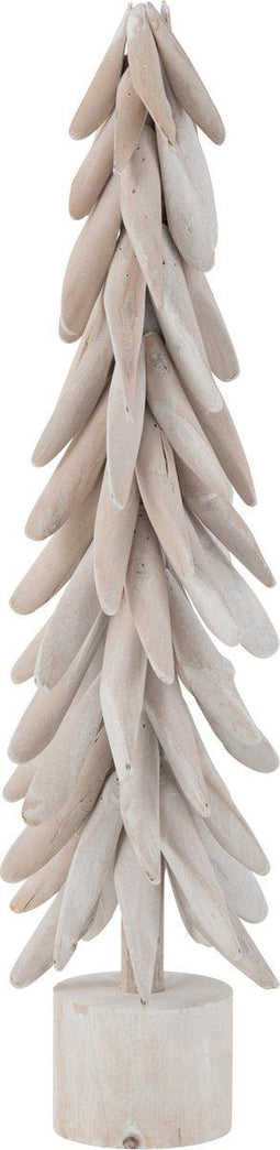 J-Line Boom Op Voet Hout Large