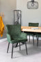 Furntastik Lomellina Eetkamerstoel, Vintage Velvet, groen