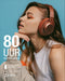 Fresh 'n Rebel Clam 2 - Draadloze over-ear koptelefoon - 80 uur speelduur - Rood