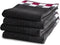 DDDDD Carré - Keukendoek - Set van 6 - 50x55cm - Antraciet (6 stuks)