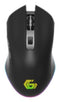 Gembird MUSGW-6BL-02 - Draadloze RGB gaming muis - Oplaadbaar 3200 DPI