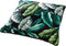 Dutch Decor MOBY - Sierkussen 45x45 cm - velvet - botanisch - raven - zwart - Inclusief binnenkussen