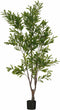 Mica Decorations Kunstboom Olijven - 80x80x180 cm - Polyester - Groen