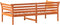 vidaXL - Slaapbank - zonder - matras - 90x200 - cm - massief - grenenhout - wasbruin