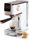 Domo DO746K - Espressomachine - 20 bar druk - Matwit met roségouden details