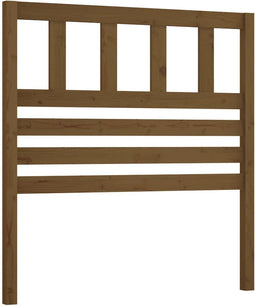 vidaXL - Hoofdbord - 96x4x100 - cm - massief - grenenhout - honingbruin