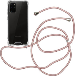 iMoshion Hoesje Geschikt voor Samsung Galaxy S20 Plus Hoesje Met Koord - iMoshion Backcover met koord - Transparant