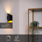 Lucide DILETTA - Wandlamp - Uplight en downlight - Zwart