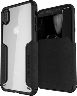 Ghostek Exec 3 - Flip cover - Schokbestendig Krasbestendig - Zwart