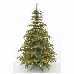Triumph Tree Kunstkerstboom Aurora - 192LED - Warmwit - H155xØ86 - Groen