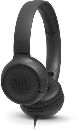JBL Tune 500 - On-Ear Koptelefoon - Draaibare Oorschelp Inklapbaar Microfoon - Zwart